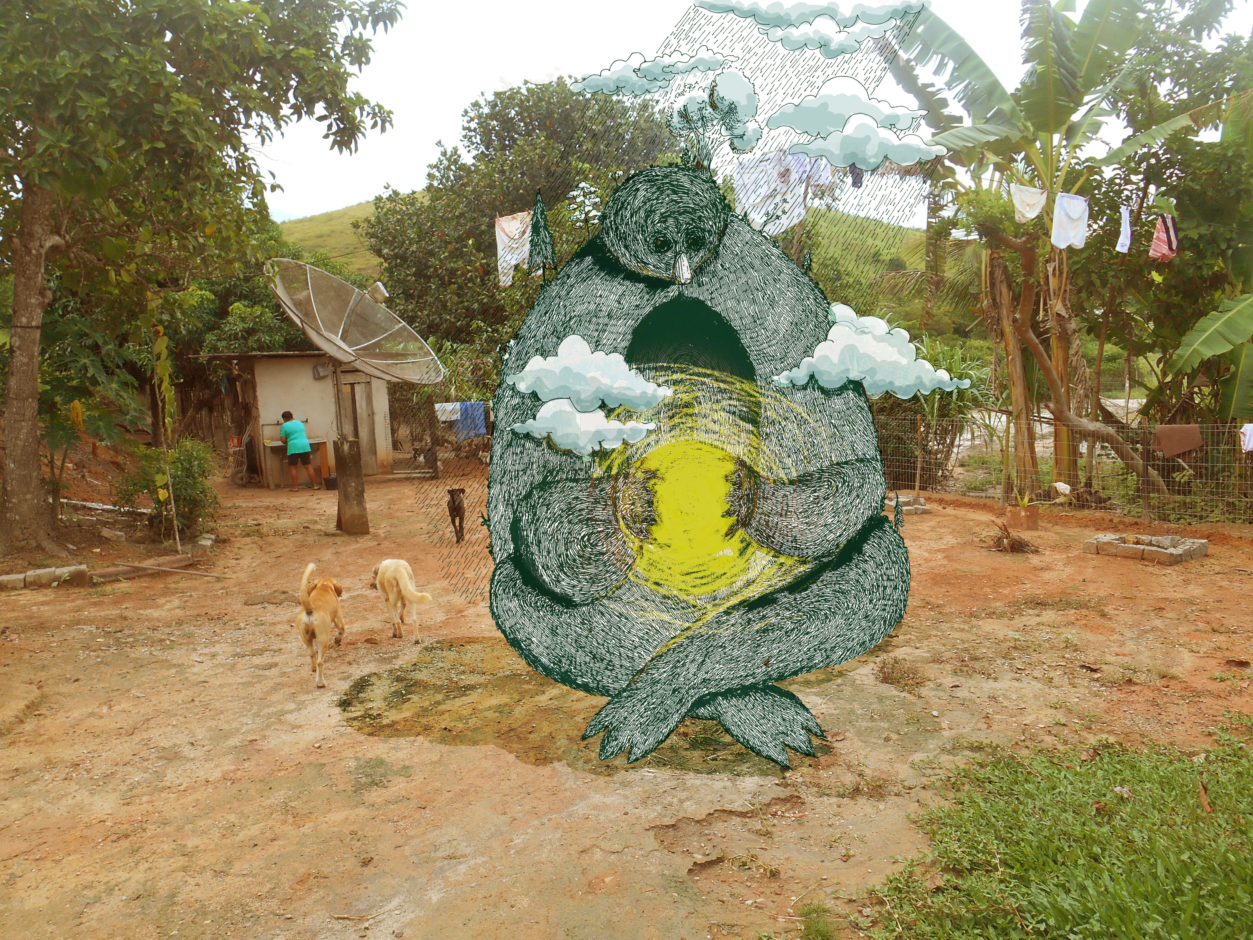 Um Monstro no quintal